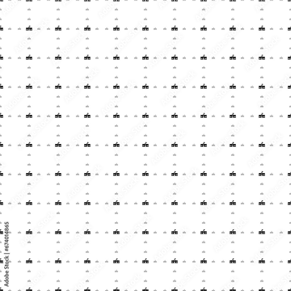 Square seamless background pattern from black school building symbols are different sizes and opacity. The pattern is evenly filled. Vector illustration on white background Square seamless background pattern from black school building symbols are different sizes and opacity. The pattern is evenly filled. Vector illustration on white background