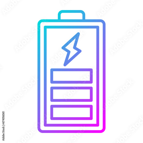 Charging Battery Icon