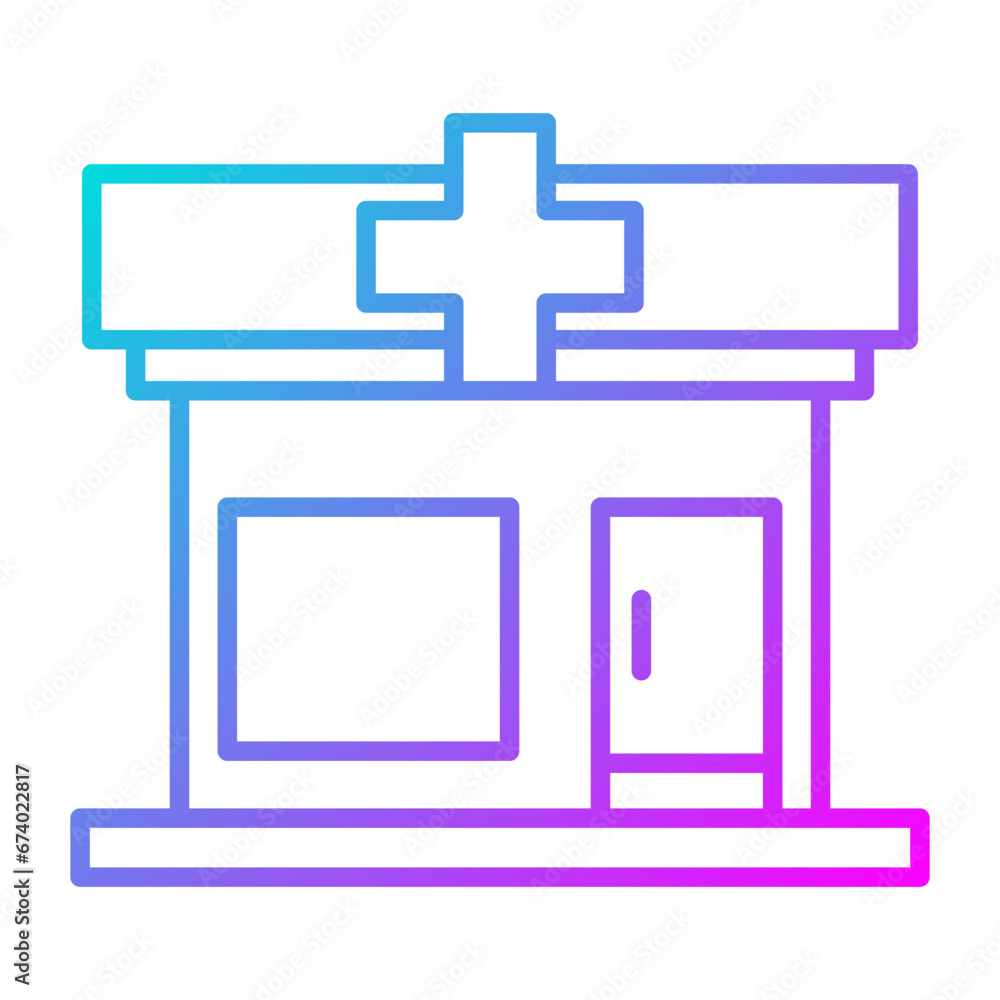 Fototapeta premium Pharmacy Icon