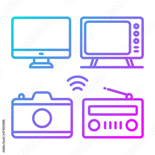 Mass Media Icon