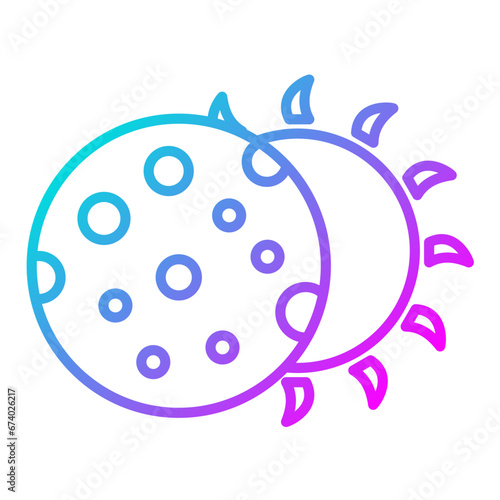 Solar Eclipse Icon