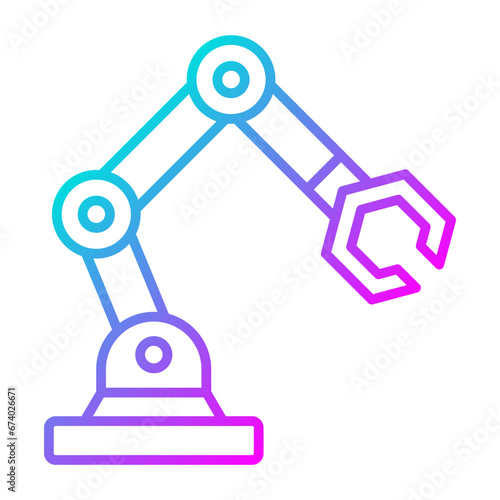 Robot Arm Icon