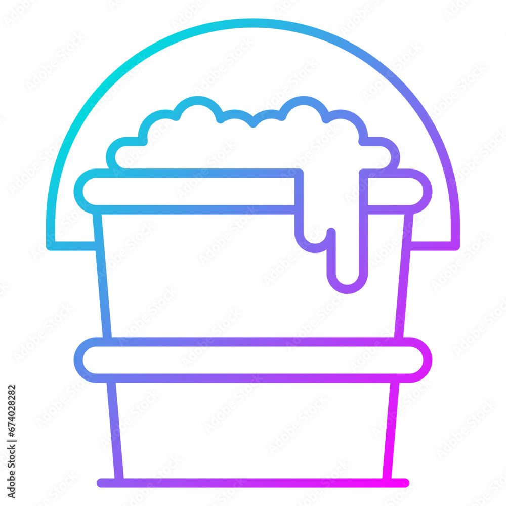 Water Bucket Icon Water Bucket Icon