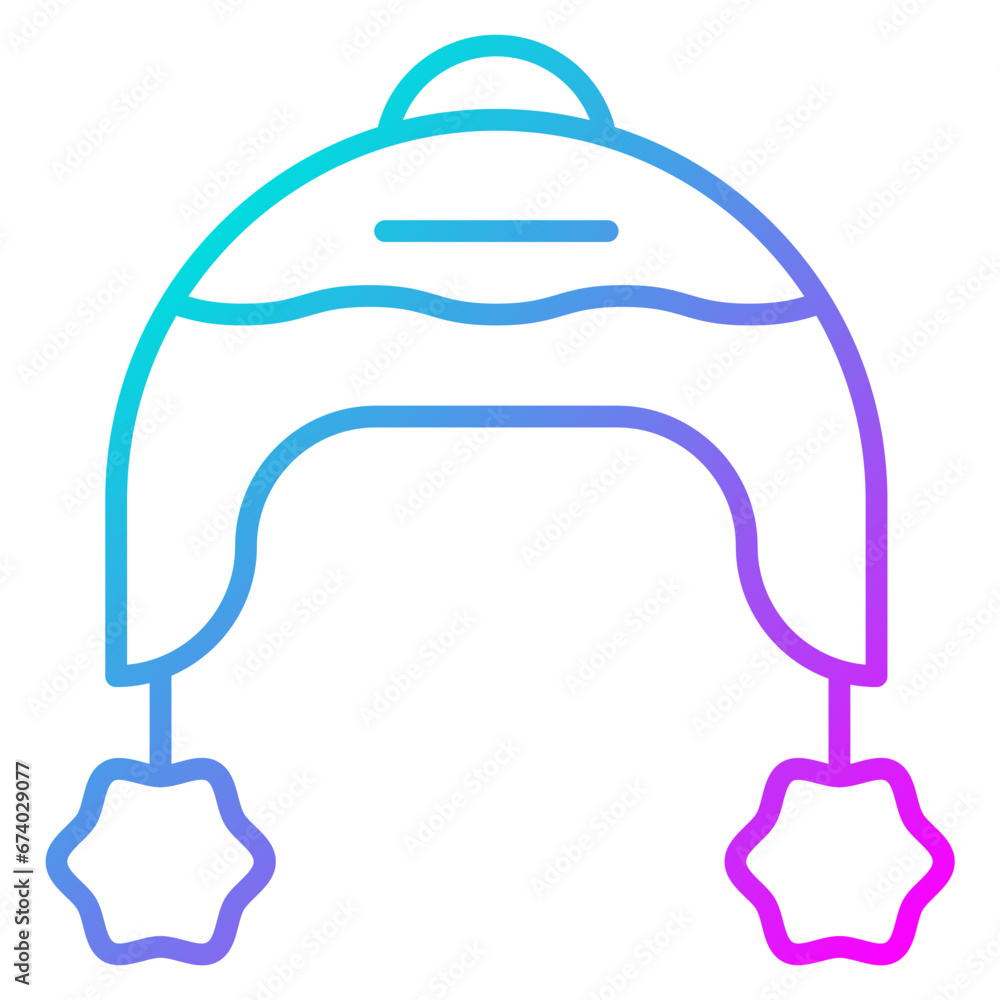 Earflaps Icon Earflaps Icon