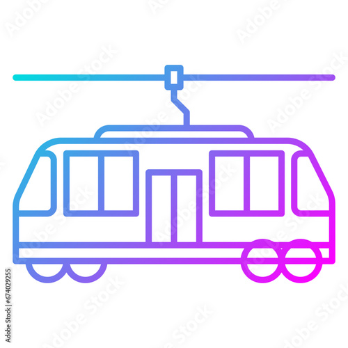 Tramcar Icon