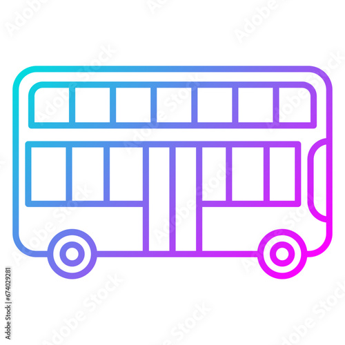 Double Decker Icon