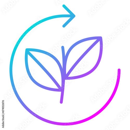 Sustainable Energy Icon