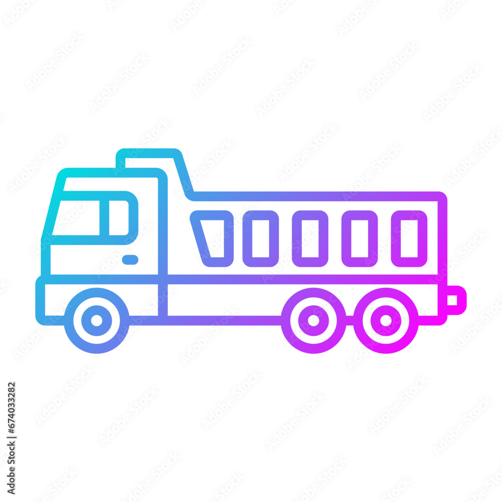 Dump Truck Icon Dump Truck Icon