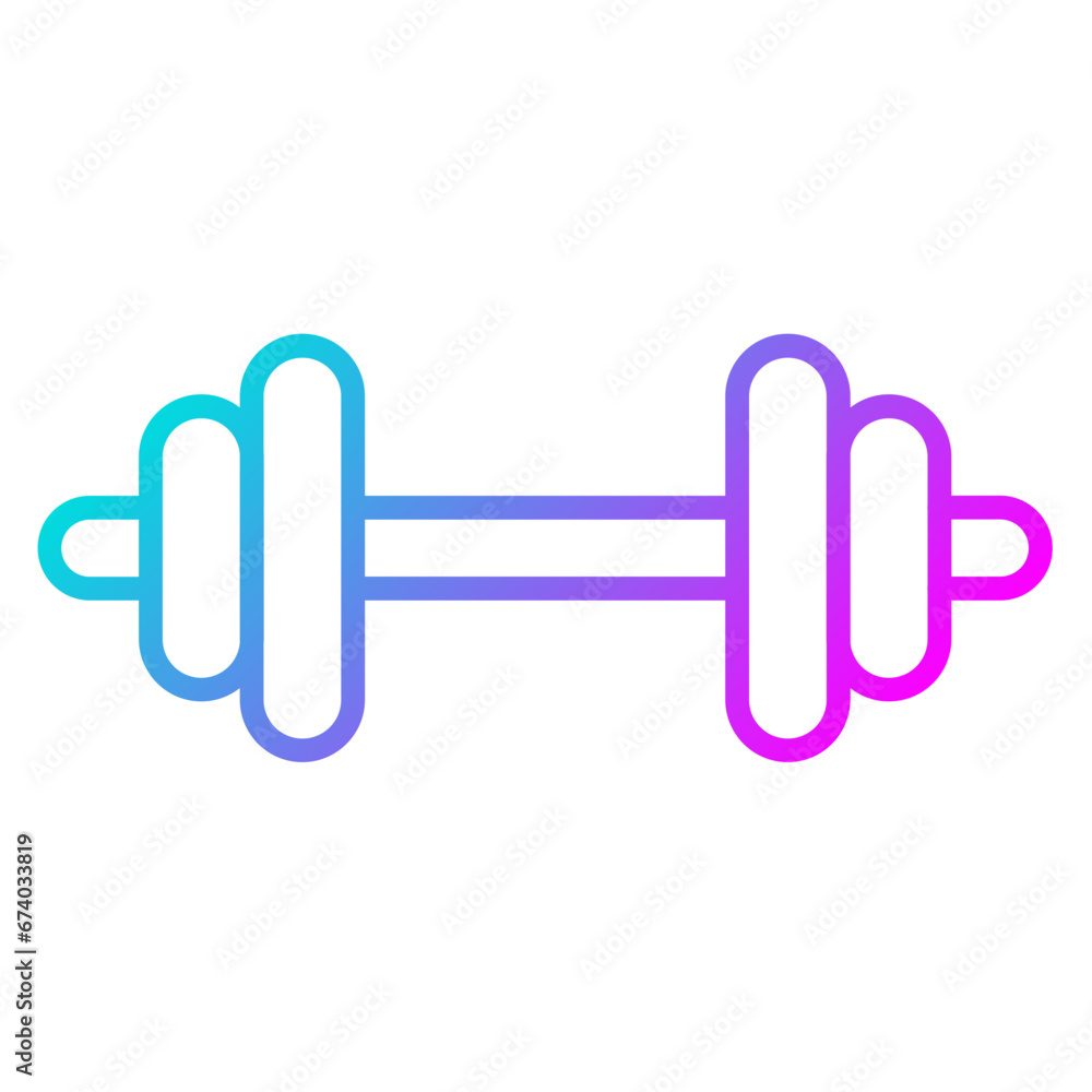 Barbells Icon Barbells Icon
