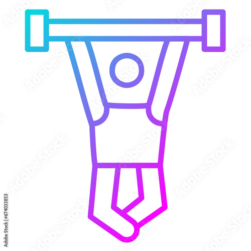 Chin Ups Icon