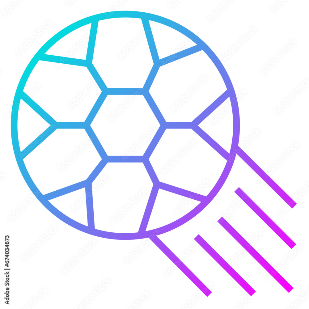 Fototapeta premium Football Icon