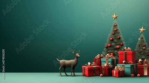 Prächtiges Weihnachtsbanner: KI-Generierung © Augusto
