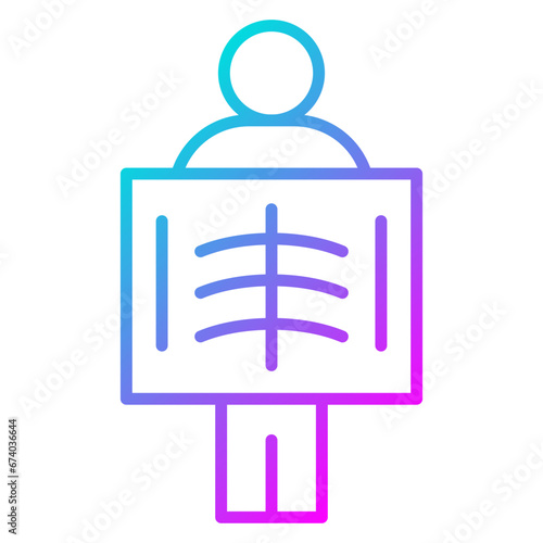 Man X ray Icon