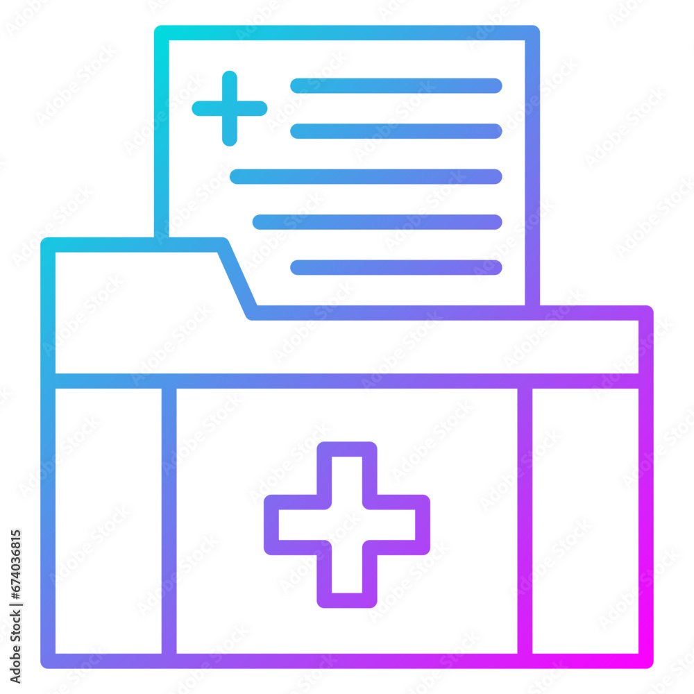 Medical File Icon Medical File Icon