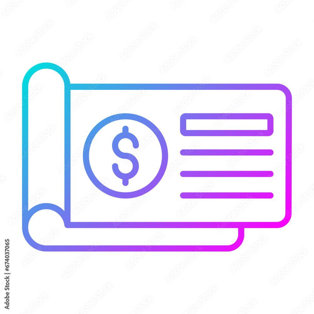 Cheque Icon