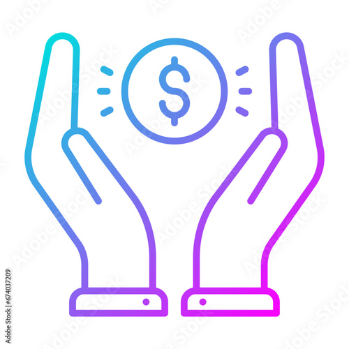Financial Help Icon