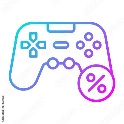 Gamepad Sale Icon