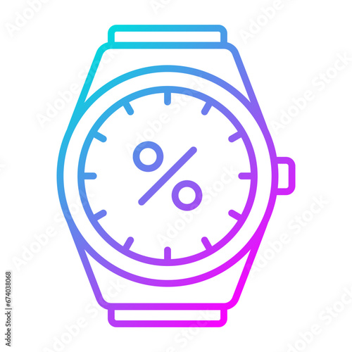 Wristwatch Sale Icon