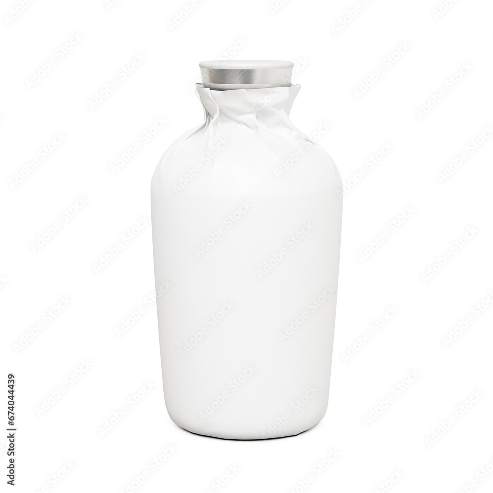 an isolated ceramic bottle image on a white background an isolated ceramic bottle image on a white background