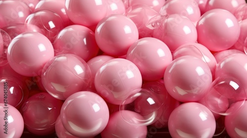 Abstract Background Pink Balloons Holiday , Bright Background, Background Hd