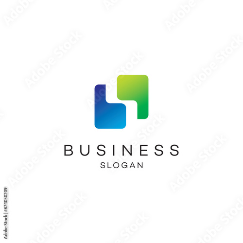 Commas Logo design ideas for communication business, conversation commas letter b type photo