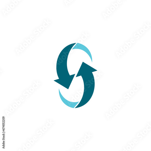 Aero direction logo design digital technology consultant corporate abstract round circle geomantic international typography nature health Financial 