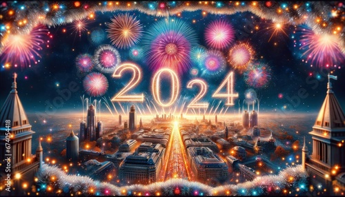 2024, New Year, 