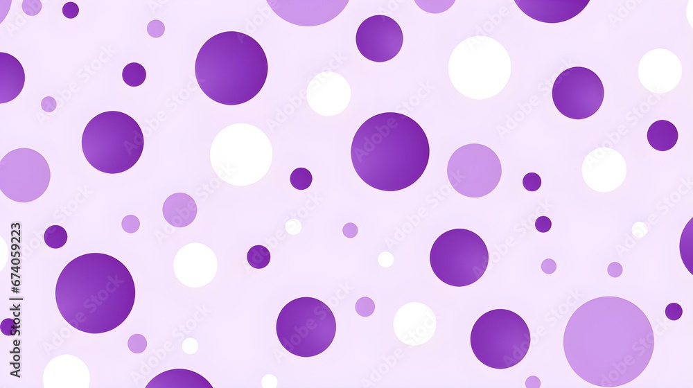 Purple Pattern of Dots. Colorful Wallpaper
