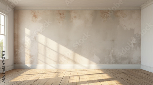 An empty room holds promise and with endless possibilities photo