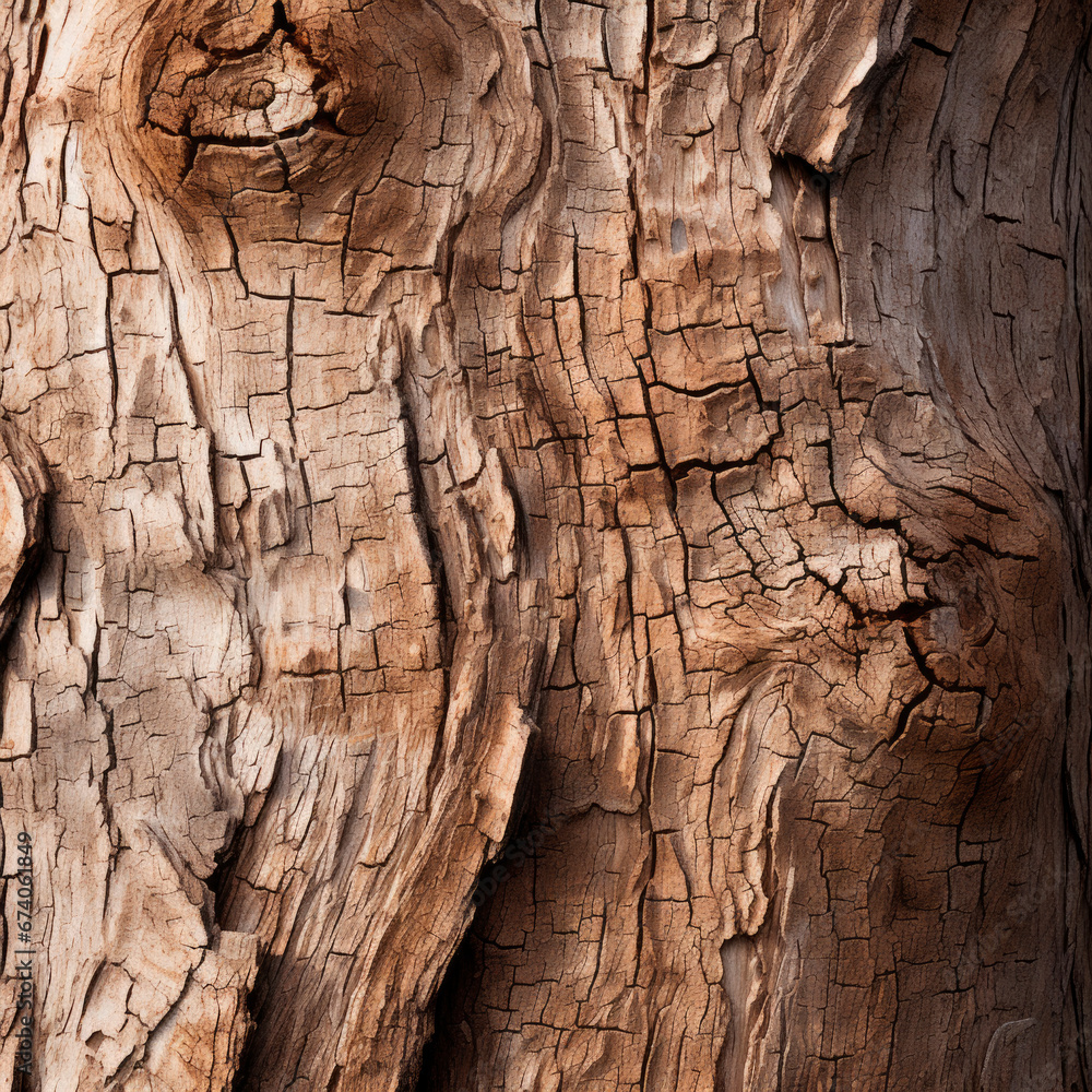 The detailed, warm texture of this tree bark is a testament to nature's mastery, captured in stunning close-up The detailed, warm texture of this tree bark is a testament to nature's mastery, captured in stunning close-up
