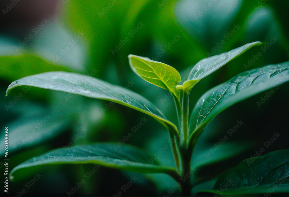 a close up of a green plant with leaves a close up of a green plant with leaves