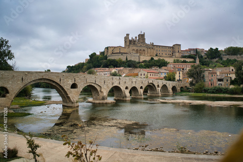 Beciers and Narbonne, wonderful cities in the south of France #674071028