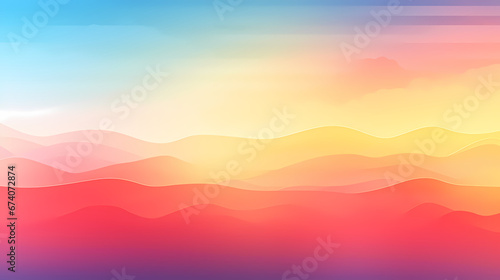 Digital technology flat gradient poster web page PPT background