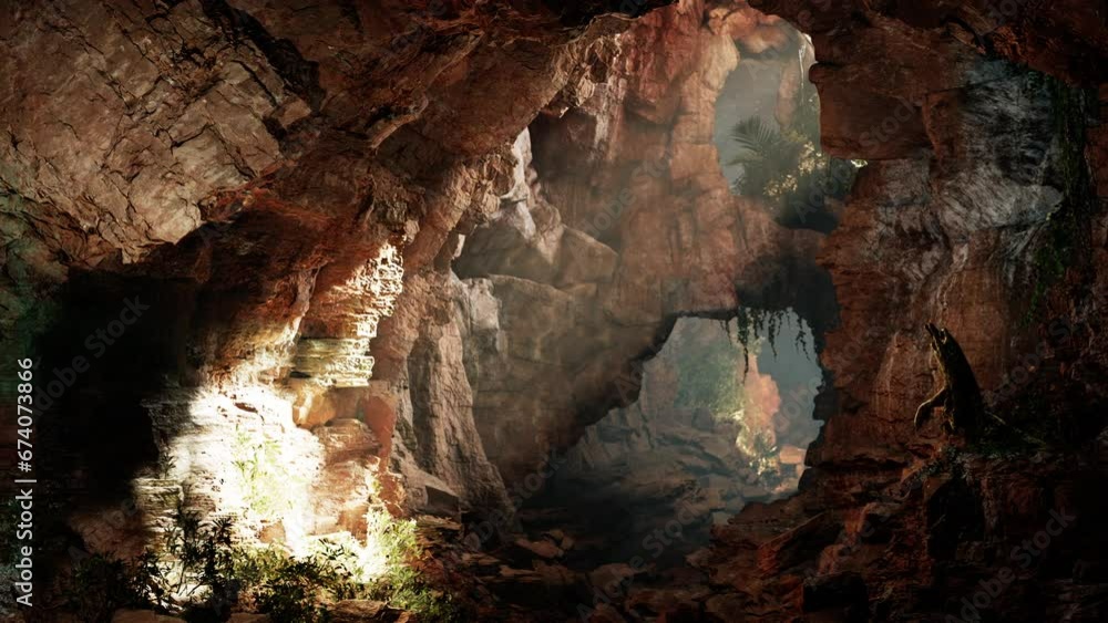 A tunnel with a mysterious light at the end A tunnel with a mysterious light at the end