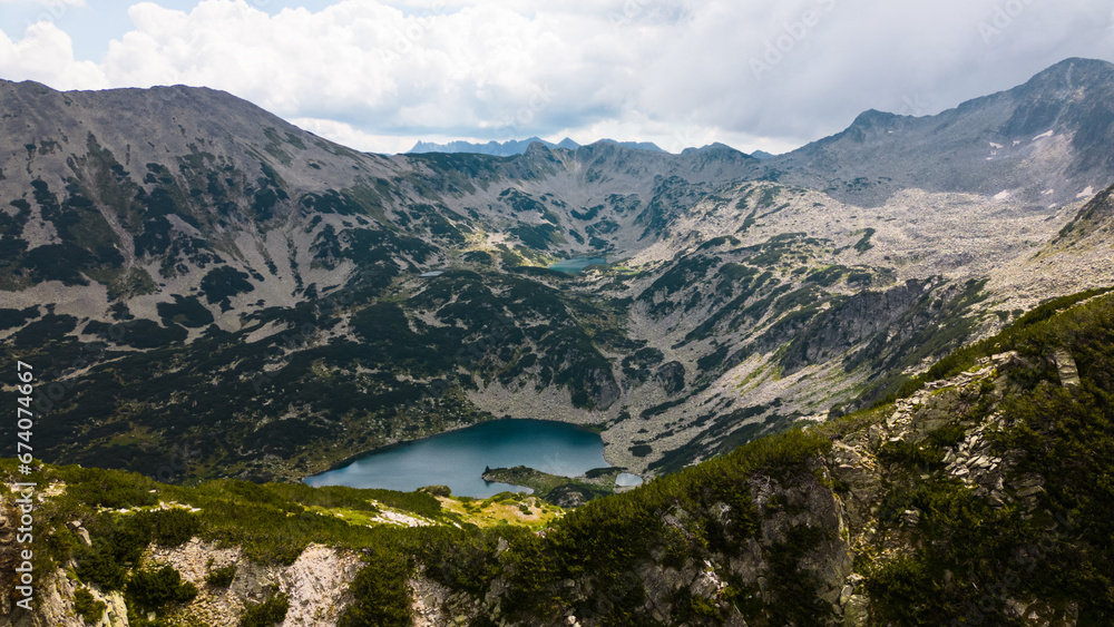 Ribnoto Banderishko lake in Pirin mountain, Bulgaria Ribnoto Banderishko lake in Pirin mountain, Bulgaria