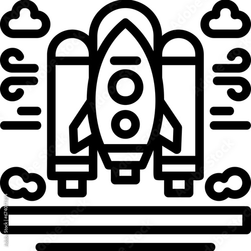 Space shuttle Icon