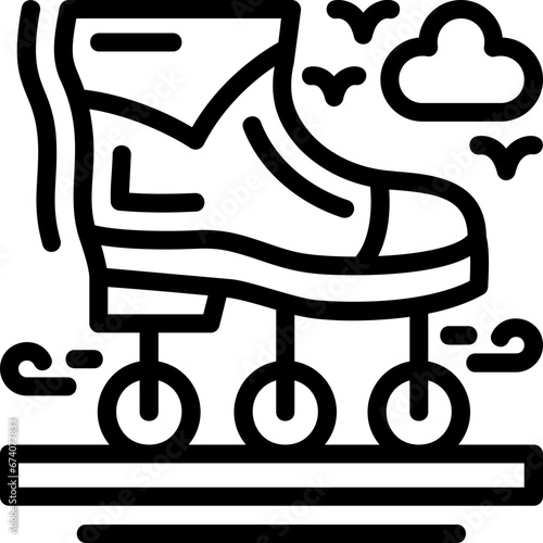 Rollerblades Icon