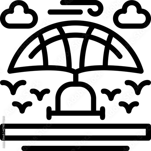 Hang glider Icon
