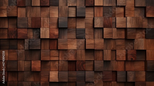 Realistic textured brown wood background. a wooden plank with a detailed texture backdrop