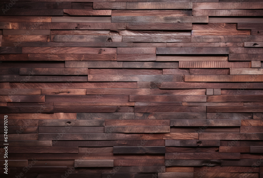 Grunge red and dark tiled wood wall background Grunge red and dark tiled wood wall background