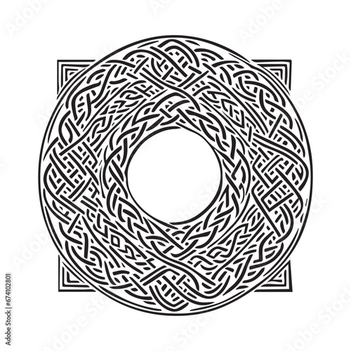 Celtic knot, vector graphic design element