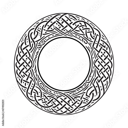 Celtic knot, vector graphic design element