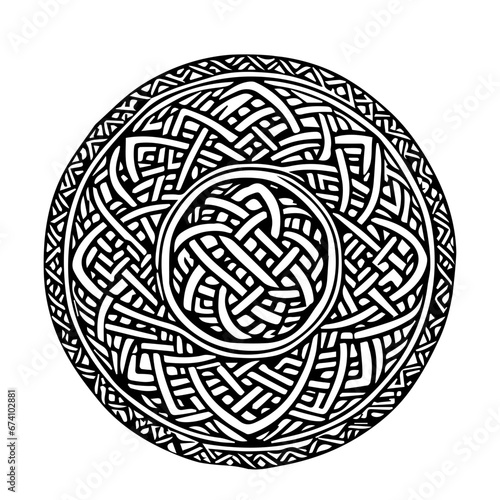 Celtic knot, vector graphic design element