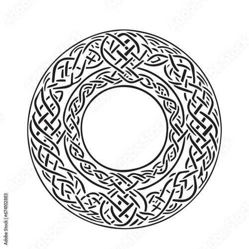 Celtic knot, vector graphic design element