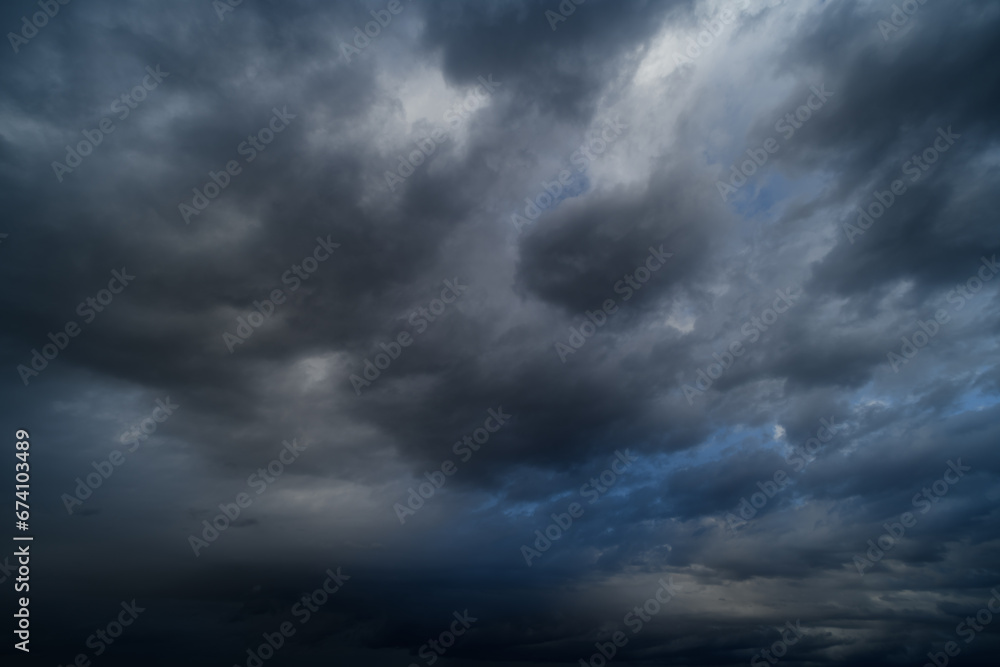 storm sky, dark dramatic clouds during thunderstorm, rain and wind, extreme weather, abstract background storm sky, dark dramatic clouds during thunderstorm, rain and wind, extreme weather, abstract background