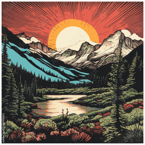 Mountain Scene