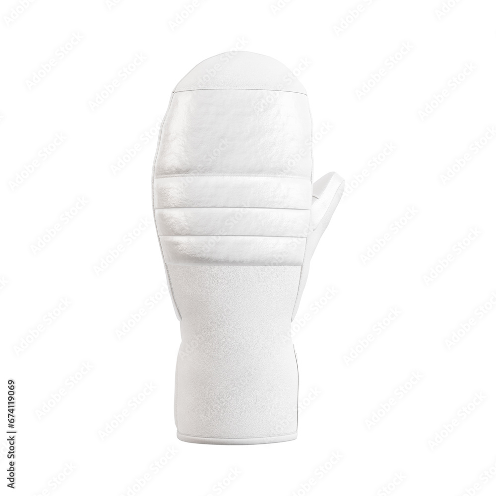 a blank Mitten image isolated on a white background