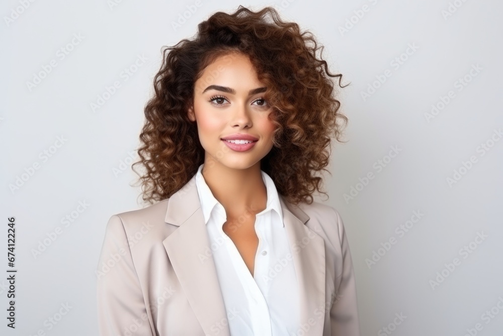 Young attractive woman dressed in business style. Successful business woman, employee, manager. Young attractive woman dressed in business style. Successful business woman, employee, manager.