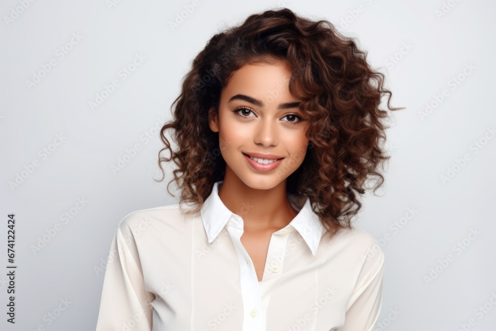 Young attractive woman dressed in business style. Successful business woman, employee, manager. Young attractive woman dressed in business style. Successful business woman, employee, manager.
