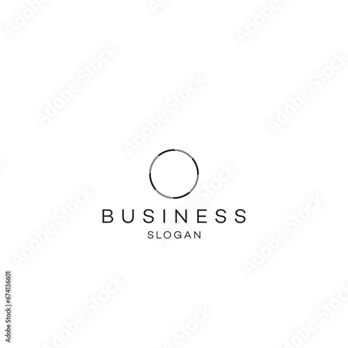 Business digital technology consultant corporate abstract flat minimal modern round circle geomatic international typography nature health Finacial education people energy logo design brand identity 